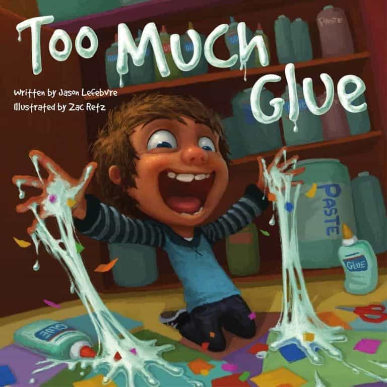 Too Much Glue Book